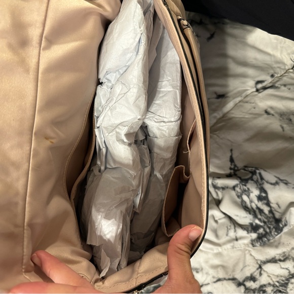 COACH light pink and snakeskin shoulder bag - Picture 11 of 12